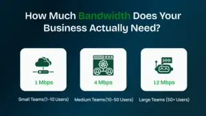 Bandwidth info your business actually need.