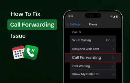 How to fix call forwarding issues