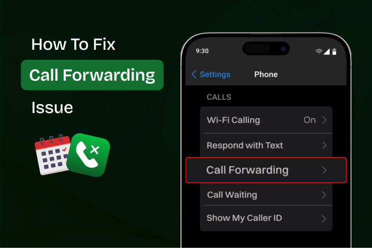 How to fix call forwarding issues