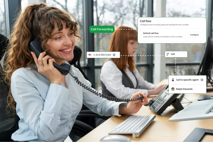Learn how to activate call forwarding to route calls seamlessly to the right agent.
