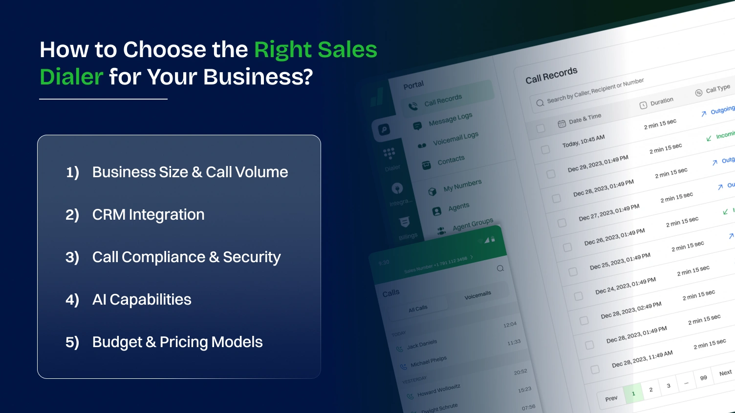 How to Choose the Right Sales Dialer for Your Business?