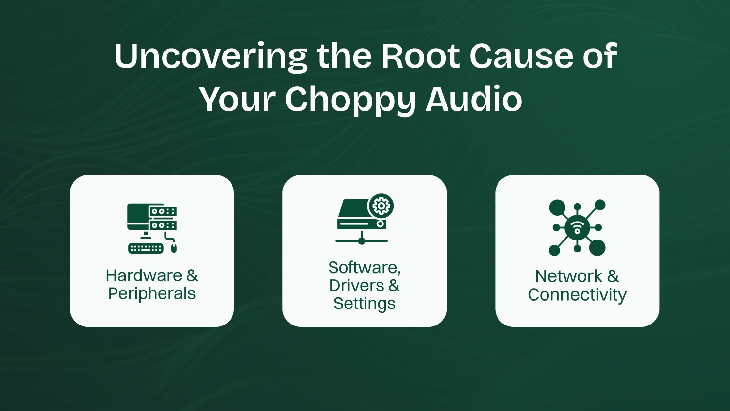 Uncovering the Root Cause of Your Choppy Audio