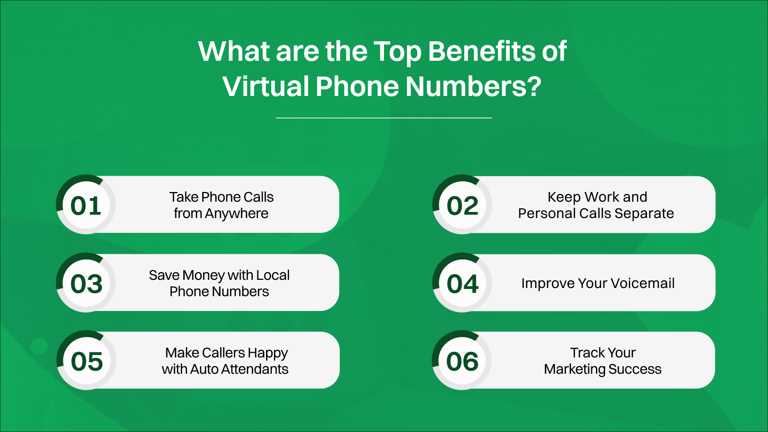 Top benefits of virtual phone numbers