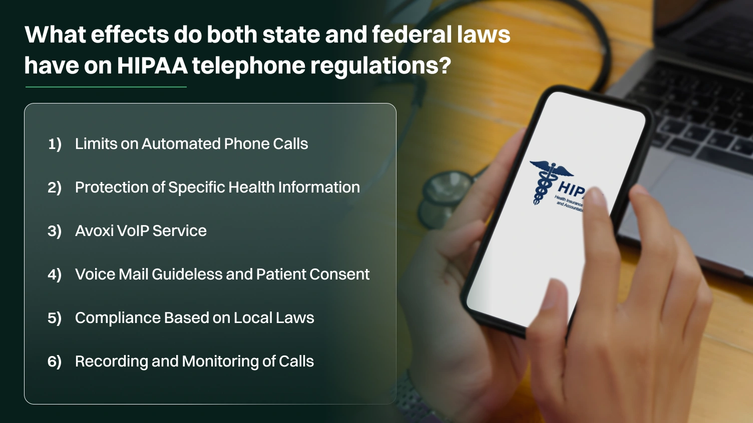 Effects that state and federal laws have on telephone regulations 