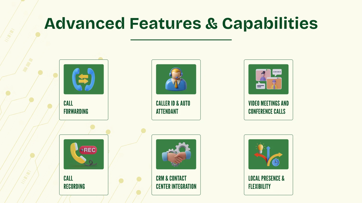 Advanced Features & Capabilities