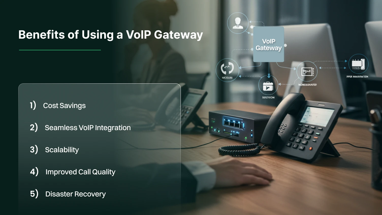Benefits of using a VoIP Gateway