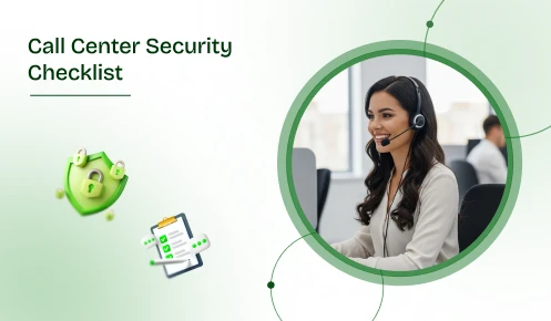 Call center security checklist