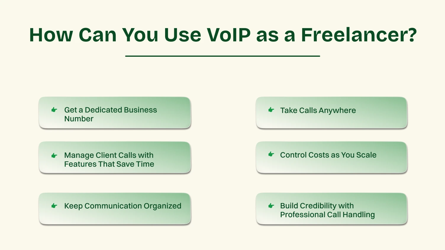 How to use voip as a freelancers