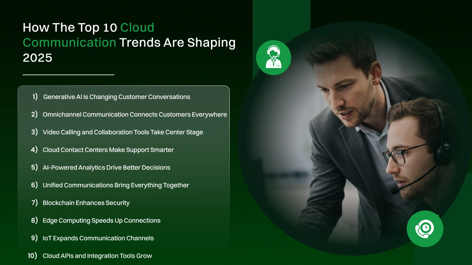 How The Top 10 Cloud Communication Trends Are Shaping 2025