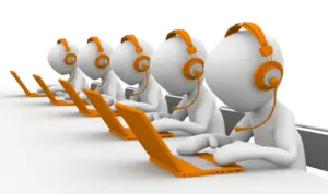 Call center Representatives. (Visual Representation)