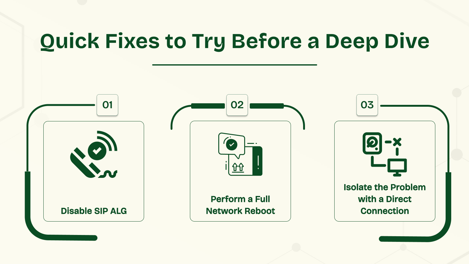 This picture shows 3 methods that can fix your problem.