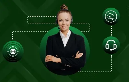 This image shows the working mechanism of bpo call center.