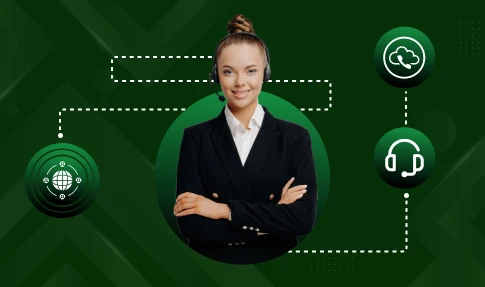 This image shows the working mechanism of bpo call center.