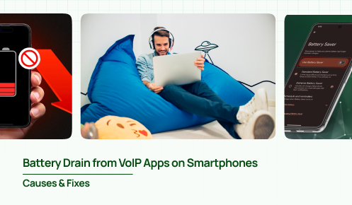 VoIP app battery drain