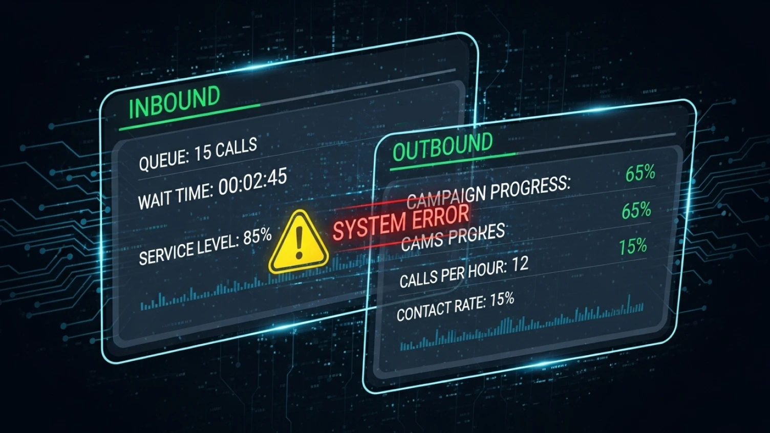 Blended Contact Center Issues