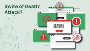Invite of death attack - Visual Representation of after attack.
