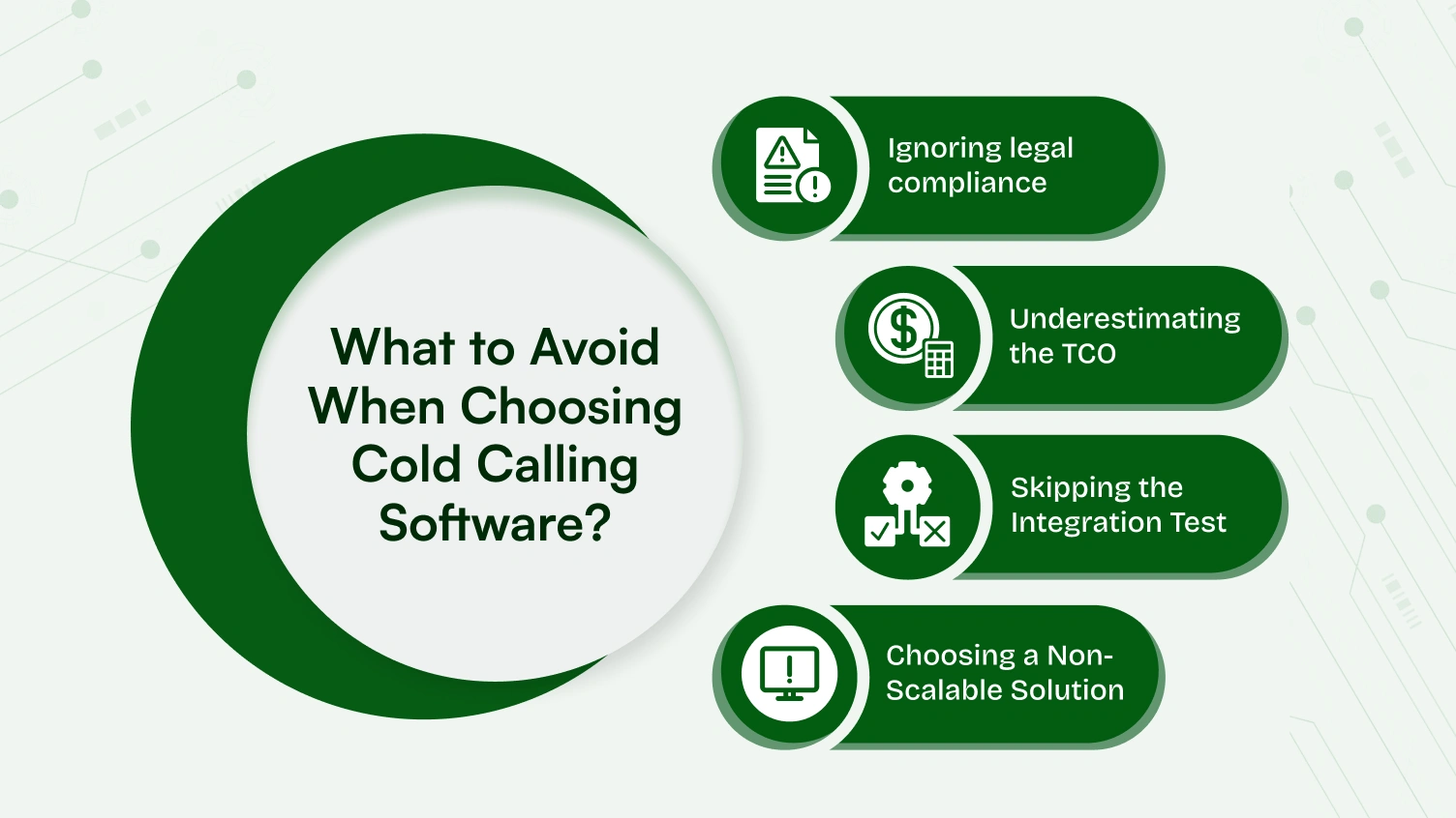 What to avoid when choosing cold calling software 
