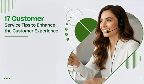 A Lady Customer Service representative in a call - Customer service tips featured image