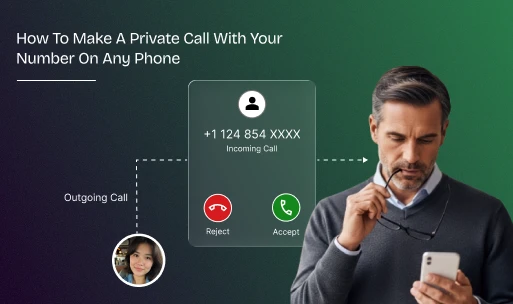 A guy is told to make a private call to girl. (Visual Representatiion)