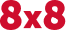 8x8
