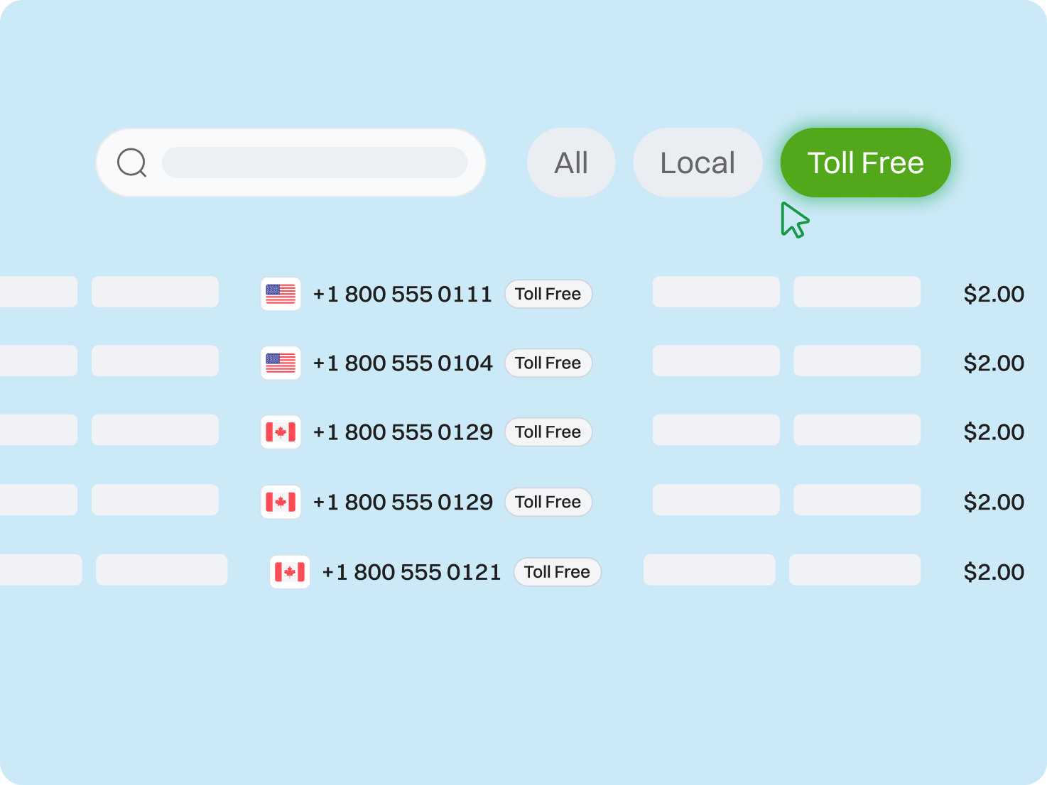 What is a Toll-Free number