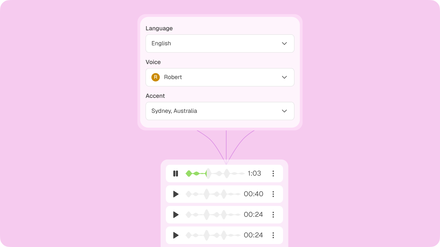 Voice quality and naturalness